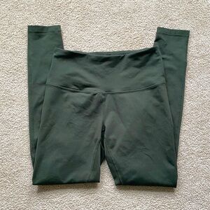 Zella Olive Green Full Length Leggings